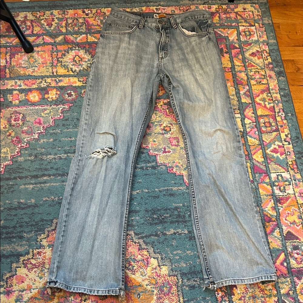 Lee Men's Bootcut Jeans - Light Blue